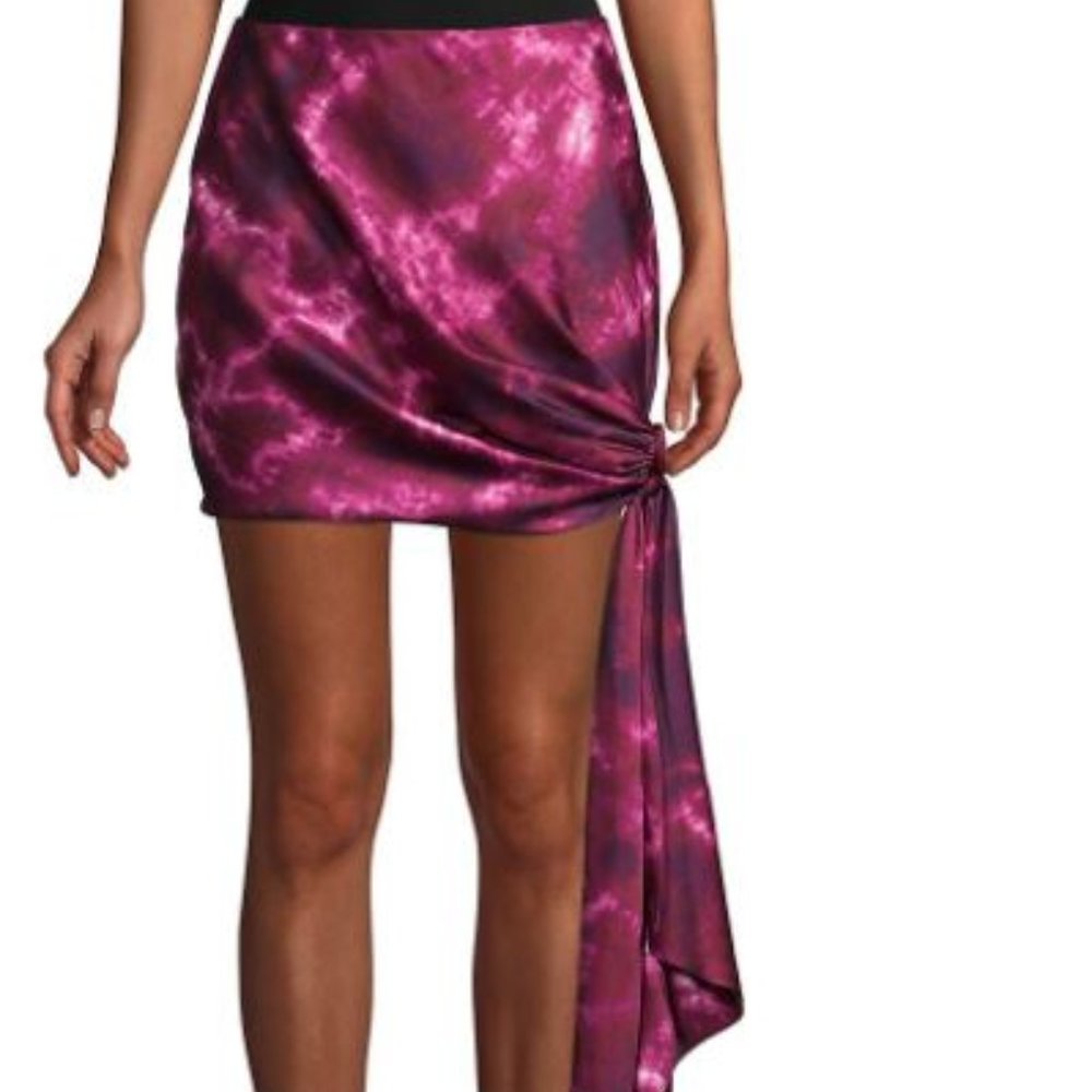 Cinq à Sept Tie-Dyed Mini Skirt